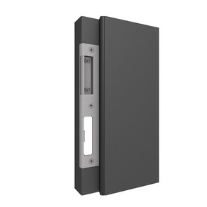 Edelstahl-Schließblech Protect mit Fallenverstellung (gefälzt)