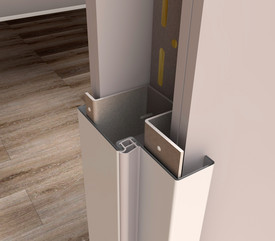 Steel frames for stud walls