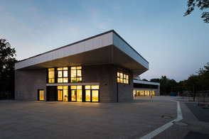 Neubau des Hauptgebäudes der Oberschule an der Hermannsburg in Bremen – Außenansicht